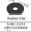 RUBBER DISC OEM 210304004 Concrete Pump spare parts for Putzmeister Zoomlion Sany
