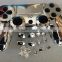 Custom customized shell for PS4 Controller shell Hydro Dipped Chrome Gold Shell Mod Kit golden color