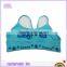 Shantou seamless knitting sex hot blue bra set