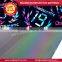rainbow reflective glittering heat transfer vinyl