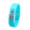 2015 new design LED watch women fashion sports watches silicone candy multicolor touch screen digital man Wristwatch bracelet