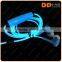 Fashion lighting EL led earphone glowing colorful EL light in ear earphone for smart phone