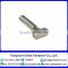 Stainless steel T-head bolts, 201/202/304/316, DIN933/931,