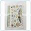 Temporary gold metal flash body sticker tattoo