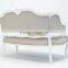 European solid wood hotel reception sofa