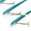 3PCS 12.5cm/8g fishing lures 4# hook with rolling swivels fishing hard bait lures