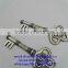 souvenir metal antique color key,zinc alloy die casting key shape tag