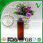 4oz Essentrial Oil Use Boston Round Amber PET Plastic Bottle With Aluminum Cap