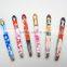 green pink blue yellow four colors 9cm eyebrow tweezers set