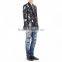 Biker Jeans Blue Denim jeans pantalon (LOTK002)