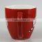 Custom Design Logo Decal Artwork Printable Bulk 16oz Ceramic Red Mug