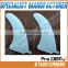Best choice fiberglass center fin 8'' 9'' with screw surfboard fins/center longboard fins