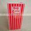 Disposable Plastic Square Popcorn Bucket