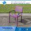 colorful aluminum outdoor chair, 2016 new design patio furniture set, hot selling green aluminum garden furniture(A001)