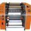 Automatic PVC stretch cling film slitting or rewinding machine