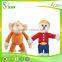 Santa claus plush pet toy christmas Multicolor dolls Christmas toy