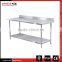 Stainless Steel Work Table Supplier For Food Processing Factory