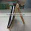 small tabletop wooden folding easel