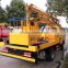 16 meters Vehicular aerial work platform truck mounted boom lift platform
