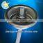 body aerosol spray valve with spray nozzle