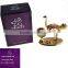 High Quality Gold Plated Ostrich Clock for Business Gift