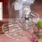 wedding party decoration & gift use heart shaped glass photo coaster