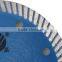 turbo blade diamond saw blade for granite /125mm diamond blade for stone/diamond tool manufacturer