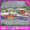 2016 new design children educational toy wooden play dominoes W15A074