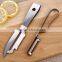 Factory price full stainless steel teethbrush style multifunctional peeler