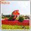 Factory design 3 meter metal structure Peacock artificial topiary animal artificial grass animal