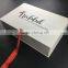 Paperboard Large Dress Box Red Bow Holiday Gift