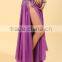 Yifusha belly dancing satin panel circle skirt