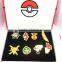 wholesale hot sale good quality cartoon Japanese animation pokemon Memorial badge set for children birthday gifts