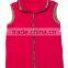 Sleeveless Sweatshirt With Full Zipper