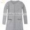 Open Front Winter Women Cashmere Cardigan Coat with Pockets