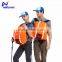 Flashing reflective LED light up backpack cover for warning
