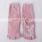 Custom design women yoga pilate reformer yoga socks with grips /latex socks/yoga toe sock