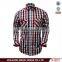 2017 latest plaids mens shirtslong sleeves with two pockets