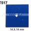 10G 8 COLOR SQUARE SHAPE SEQUINS/ PVC