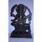 Designed Black Marble Bhairo Baba Statue HANDMADE MARBLE HOME DECOR ART BEST GIFT