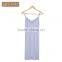 Best price custom Qianxiu graceful night dress with lace collar