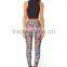 Women Colorful Pentagram Spandex Leggings Fabric