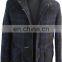 Men's single breasted hooded coat new style