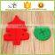 plain style 3d decorative felt christmas tree
