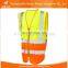 Reflective safety vest hi vis work vest