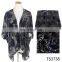 TOROS fashion blended fabric winter women burnout shawls and wraps poncho