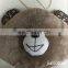 hot selling kawaii plush stuff Teddy bear wearing dress big smile shoulder bag with handle