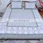 White Cotton 3pcs Set Bed Sheet Traditional Hand Block Printed Bed Cover Flat Sheet India Bedding