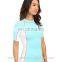 custom print your own logo rash guard high quality blank surf suit