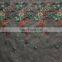 OLF0122 Embroidery flower design red&green multi color lace fabric